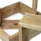 Ekena Millwork Square, Open Back, Vintage Farmhouse Shadow Box Shelves, Barnwood Decor Collection, PK3 DECR15SBSQOBUF - alternate 8